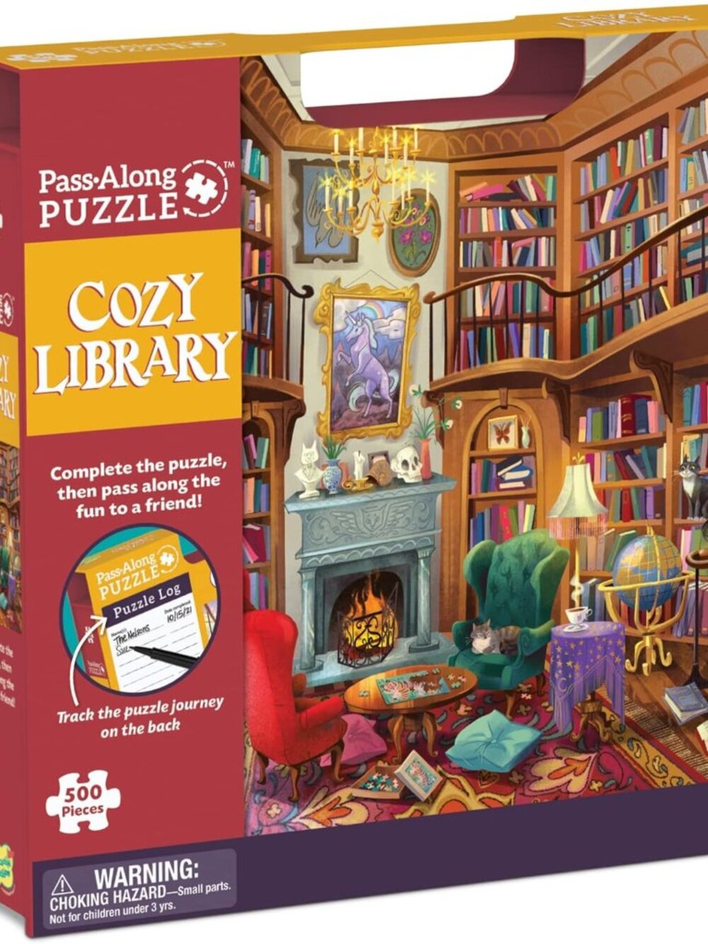 NWT Pass Along Cozy Library Puzzle
